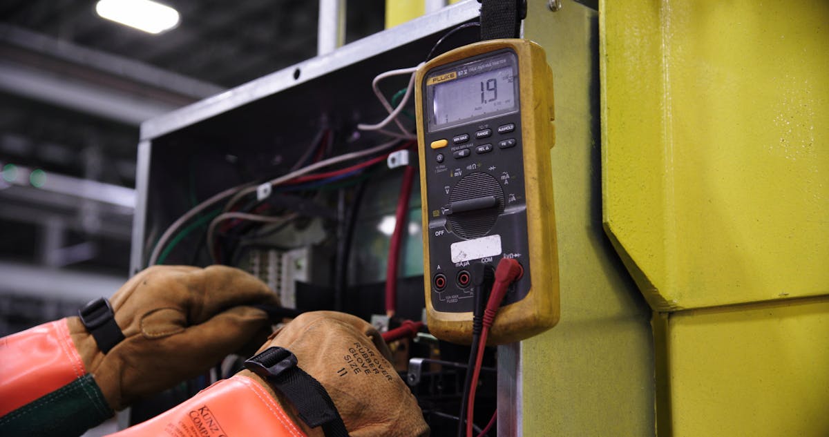 Inspection thermographie infrarouge sur un tableau électrique à Cagnes-sur-Mer